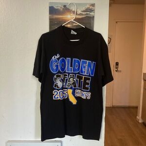 Golden State Champs Black T-Shirt